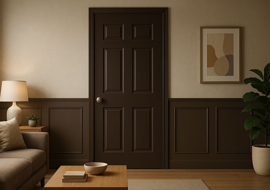 Puertas de madera y metal