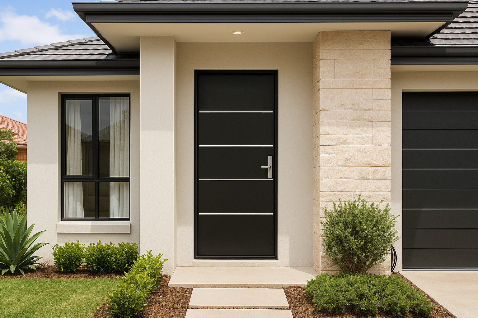 Puerta Multipanel Clásica - Vista 3
