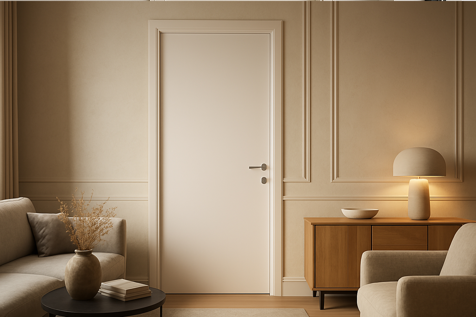 Puerta Multipanel Clásica - Vista 3
